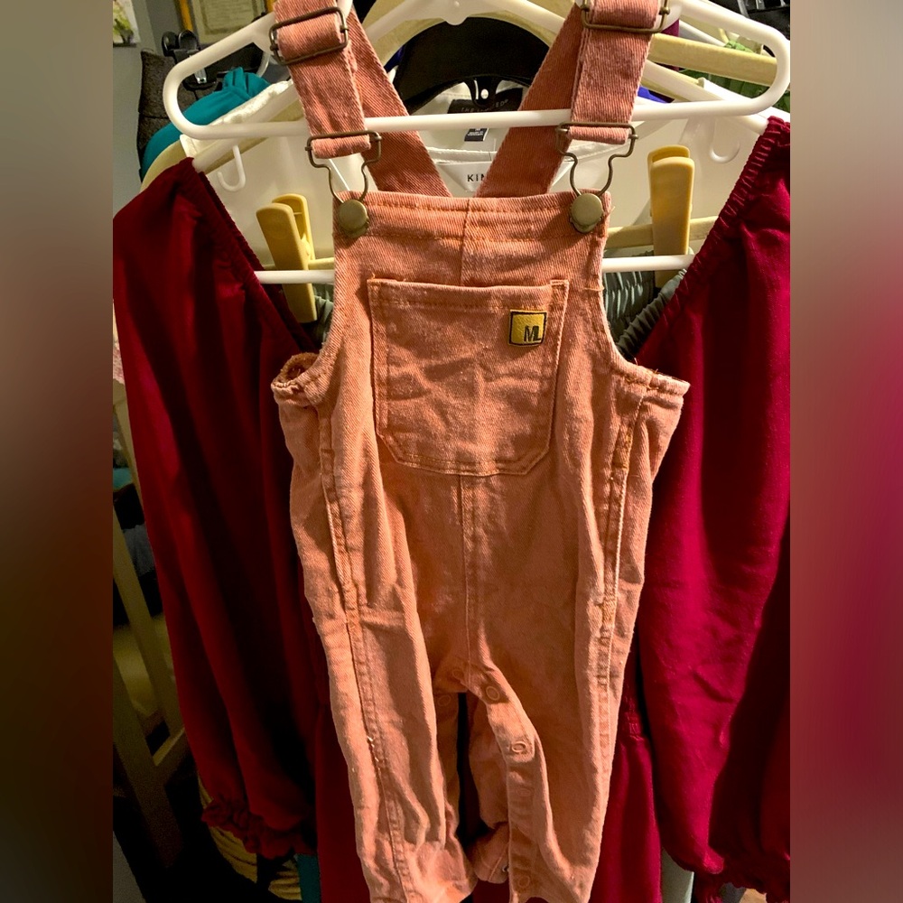 Mario Lopez baby overalls. 12 month. Worn once